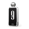 Afnan 9 PM EDP 100 ml original, frasco de costado