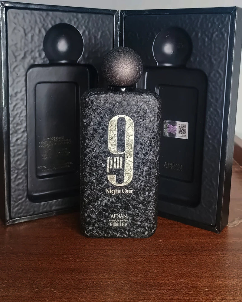 Afnan 9 PM Night Out Extrait 100 ml original