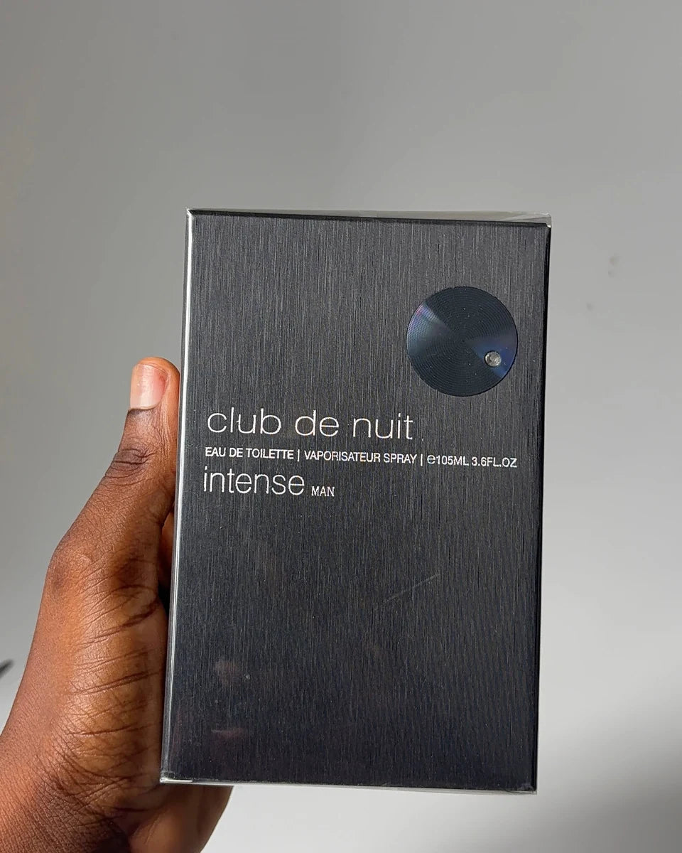 Caja y frasco de Armaf Club de Nuit Intense Man EDT 105 ml original