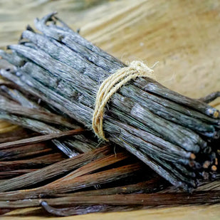 Vainilla, praliné y almizcle
